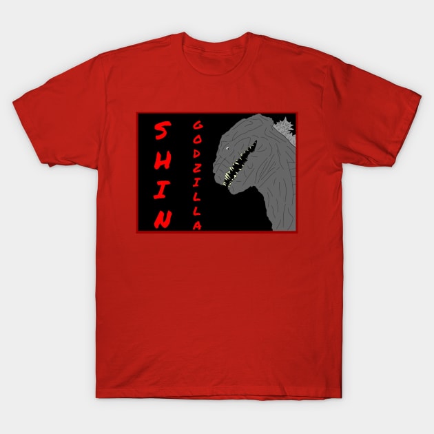 Shin Godzilla T-Shirt by Schwifty324